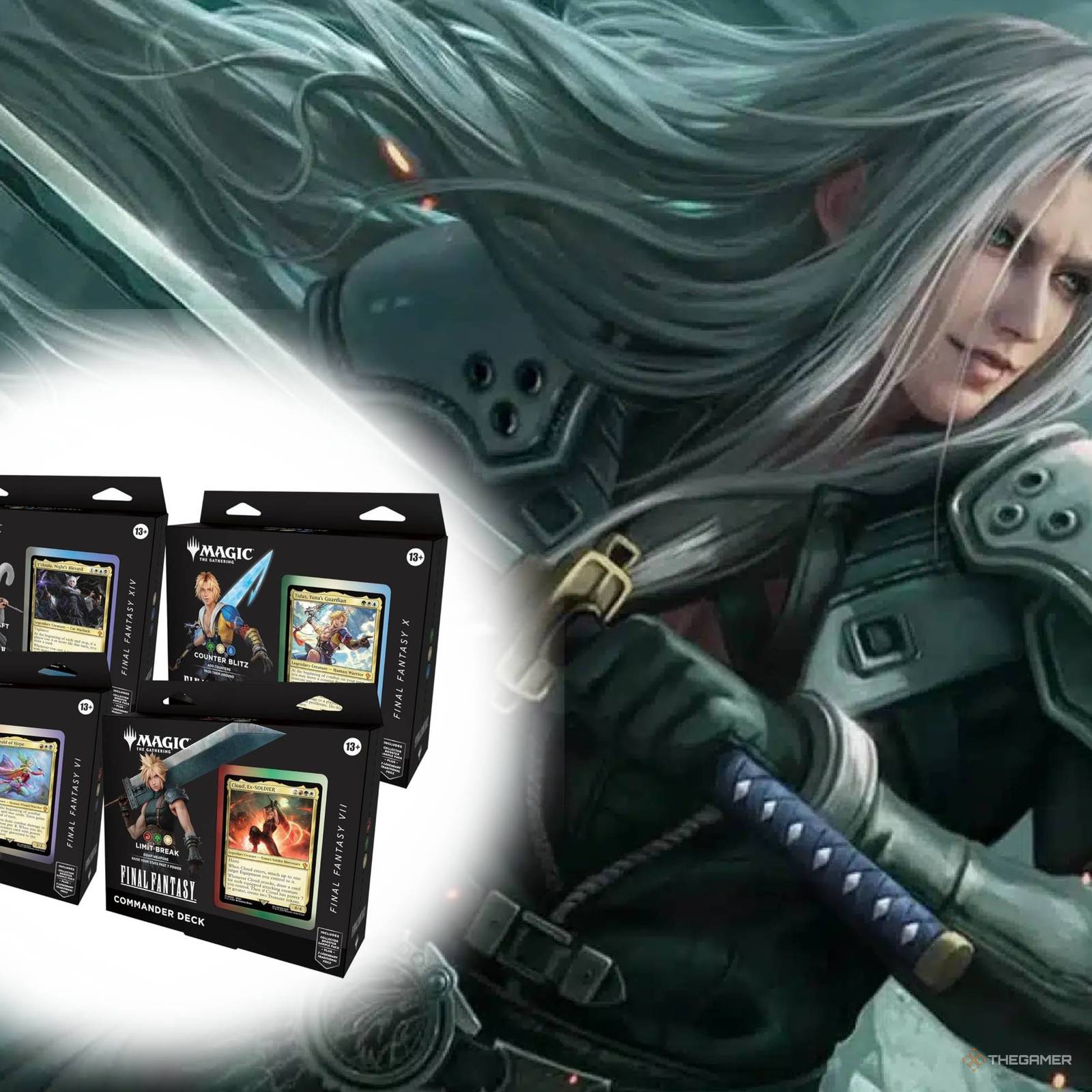 MTG's Final Fantasy Bundle Includes All Four Commander Decks For Less Than $200