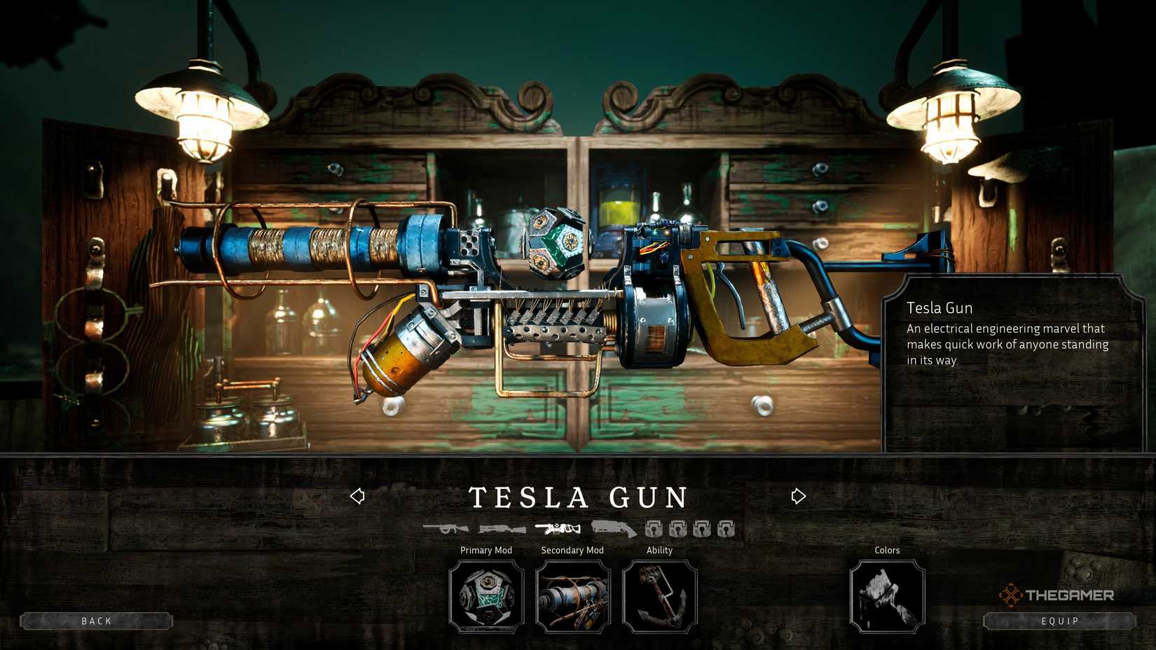Best Builds For The Tesla Gun In Abyssus