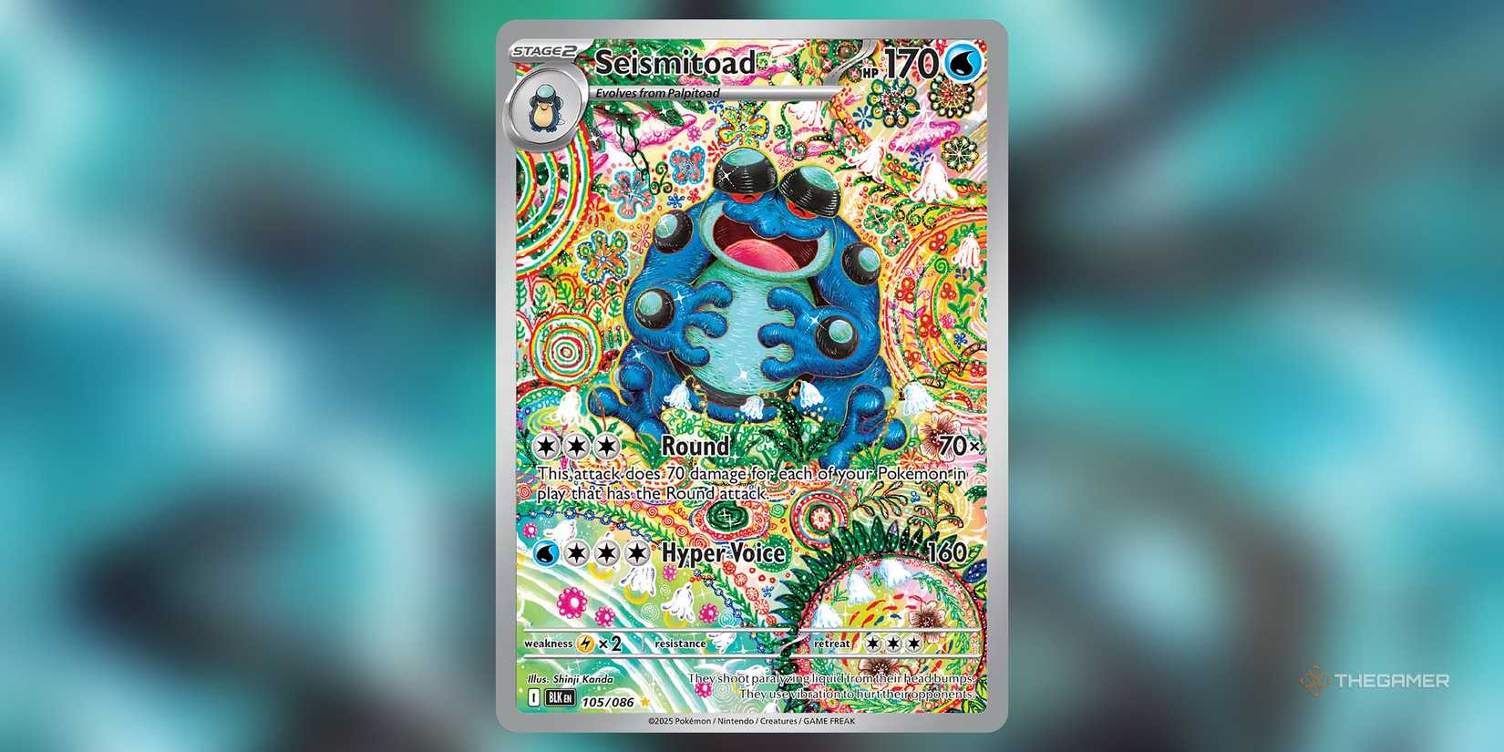 Seismitoad Is Currently The Third Most Valuable Card In Pokemon TCG's Black Bolt Expansion, For Some Reason Seismitoad Is Currently The Third Most Valuable Card In Pokemon TCG's Black Bolt Expansion, For Some Reason