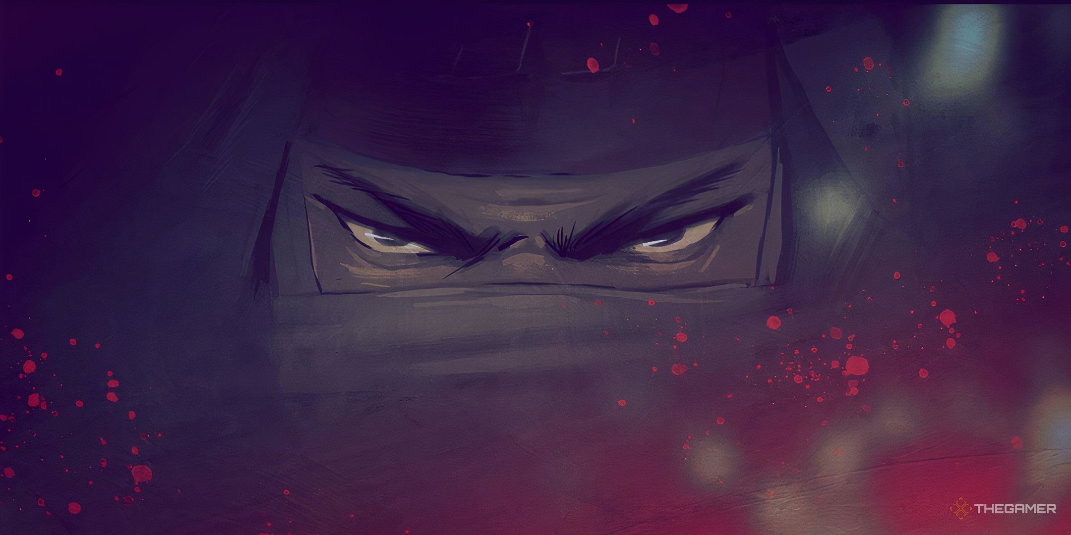 A close-up of Joe Mushashi's face in Shinobi: Art of Vengeance.