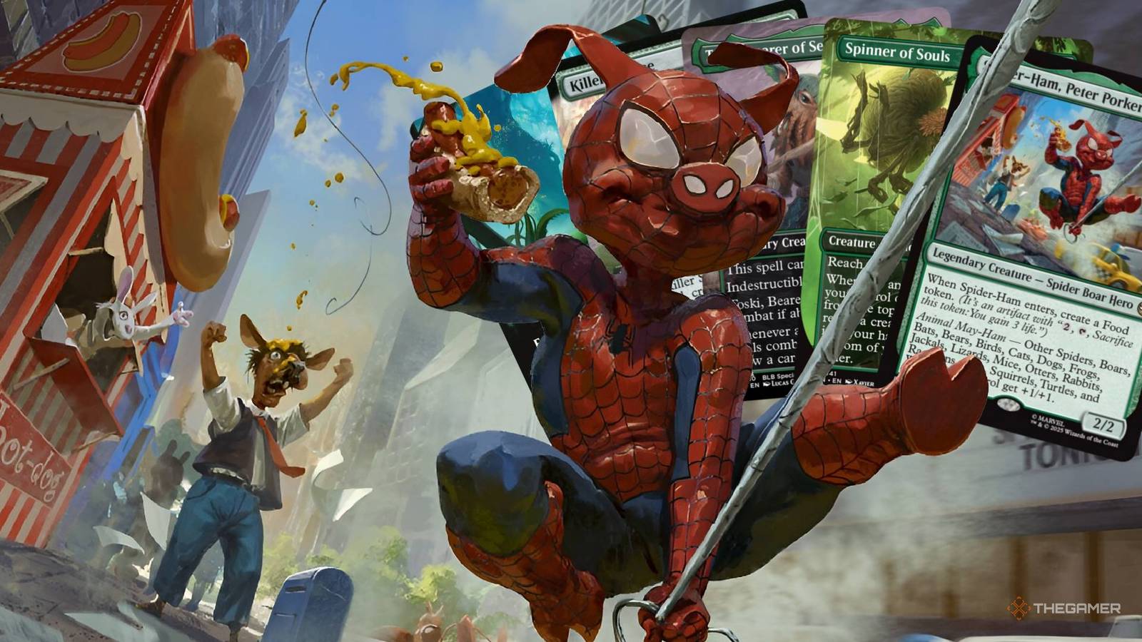 How To Build A Spider-Man's Spider-Ham, Peter Porker Commander Deck In MTG How To Build A Spider-Man's Spider-Ham, Peter Porker Commander Deck In MTG