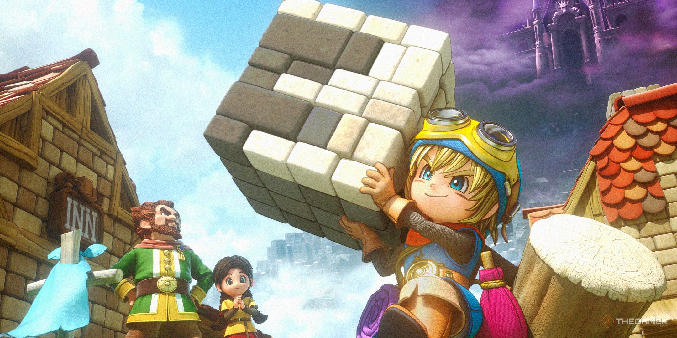 TG Dragon Quest Builders 3 Mock Up Key Art from first game.