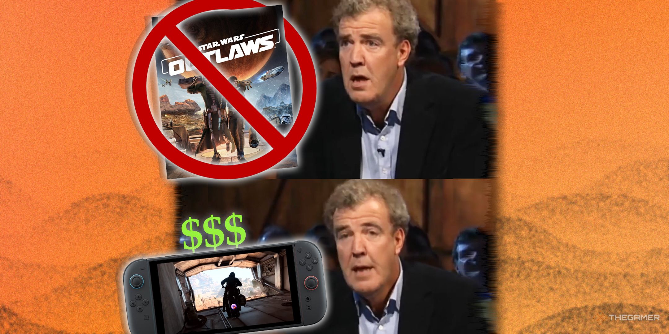 TG Star Wars Outlaws Oh No Anyway Meme with Switch 2 Port.