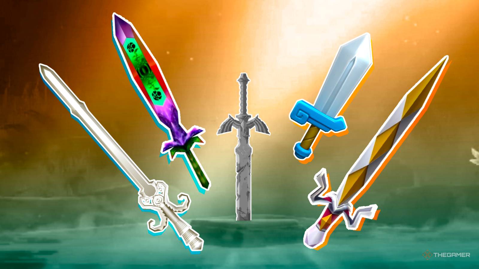 Master Sword Writing Are Any Weapons In The Zelda Series Stronger Than The Master Sword?