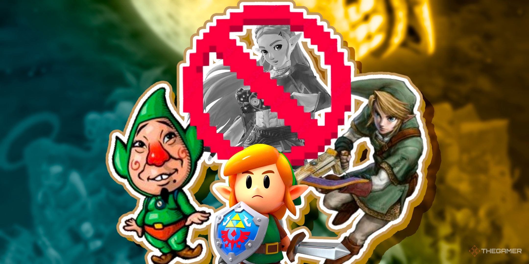 Every Legend Of Zelda Game Without Zelda, From Worst To Best, image size:2160x1080
