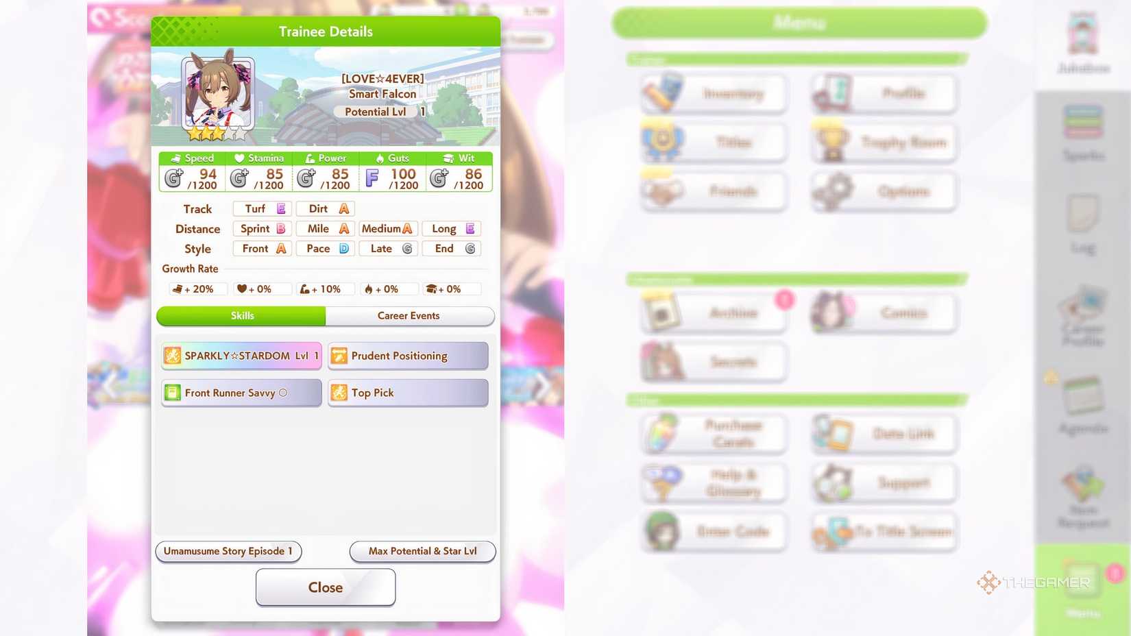 Best Support Cards, Stats, And Skills For Smart Falcon In