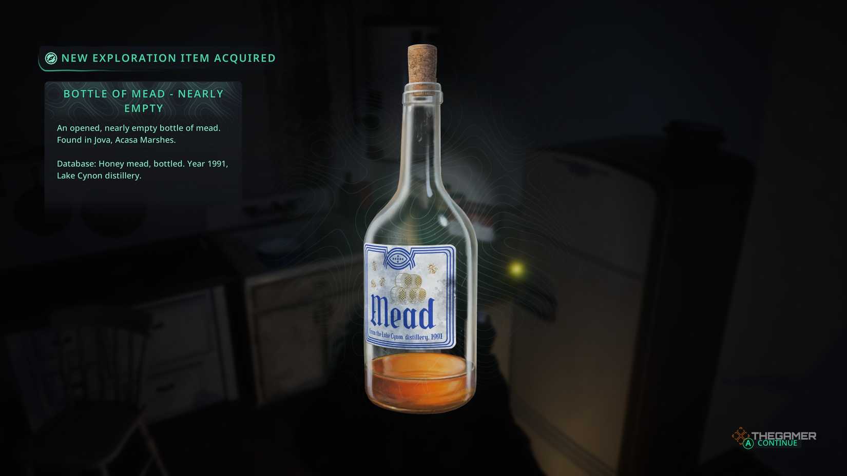 Mome's bottle - is almost empty object in hell.