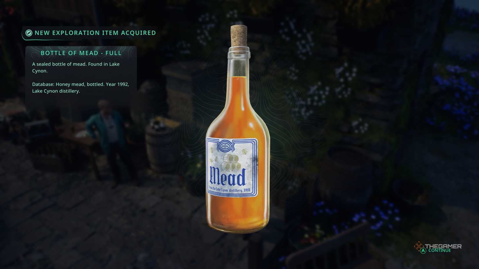 A bottle of mad mad - is the full object in hell.