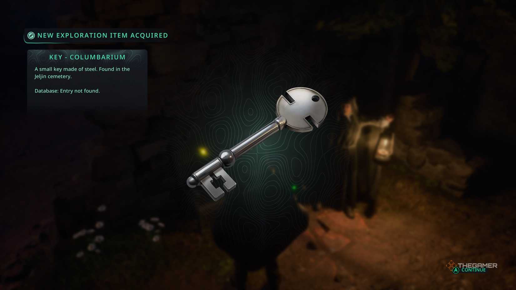 Core -Colum Barium item found in hell.