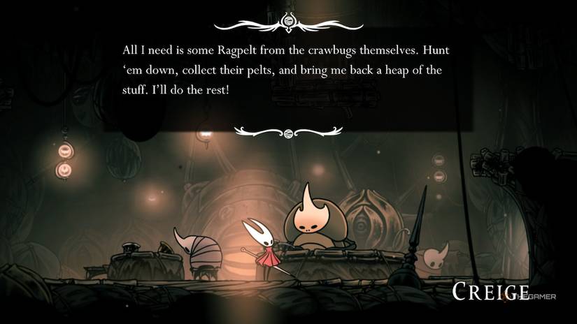 How To Gather Crawbug Ragpelts In Hollow Knight: Silksong