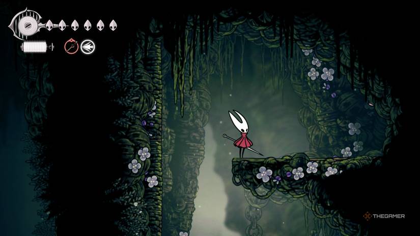 The horn finds the place for its first pollphjärta in hollow knights: Silksong.