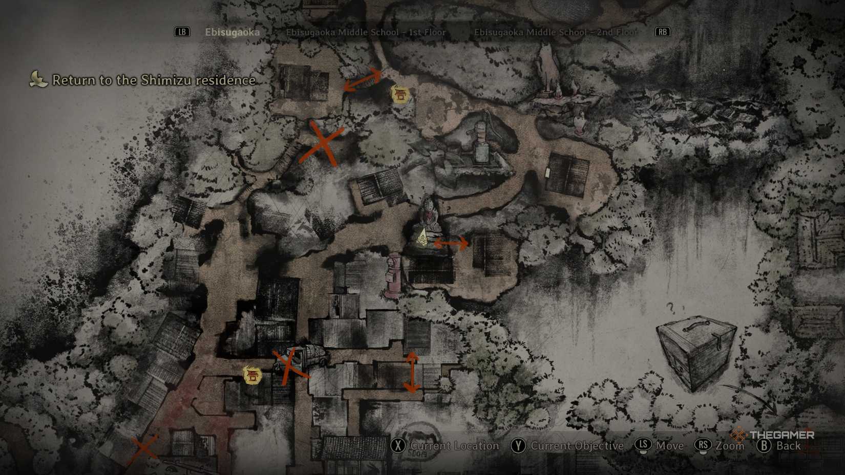 Statue Jizo 1 Position Silent Hill f.