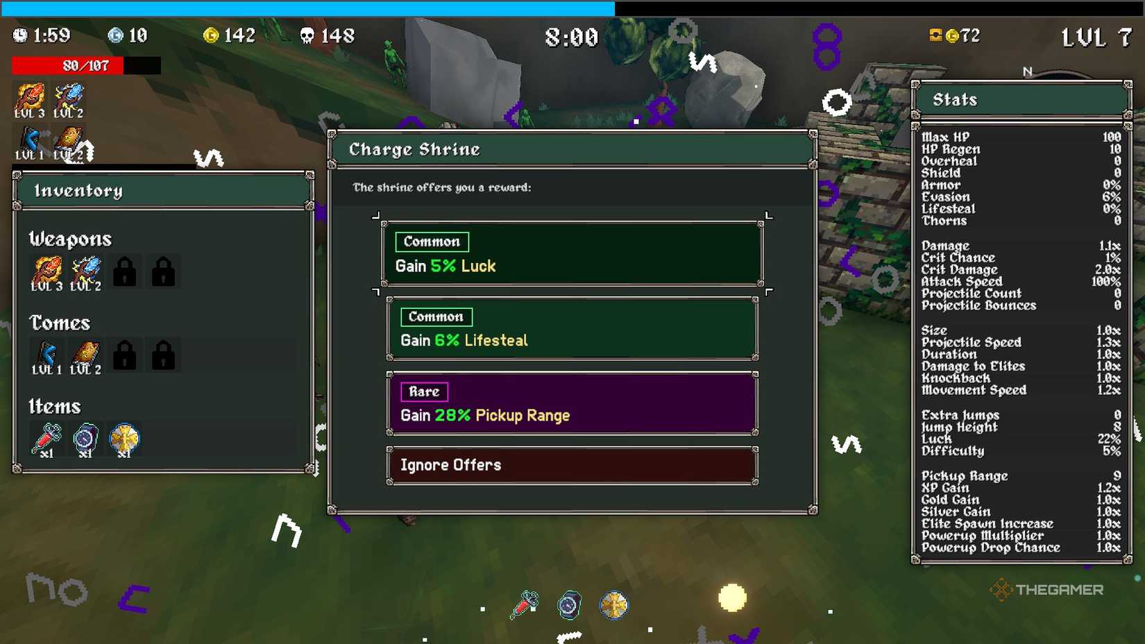 Gentleman option from MegaBonk from RNG.