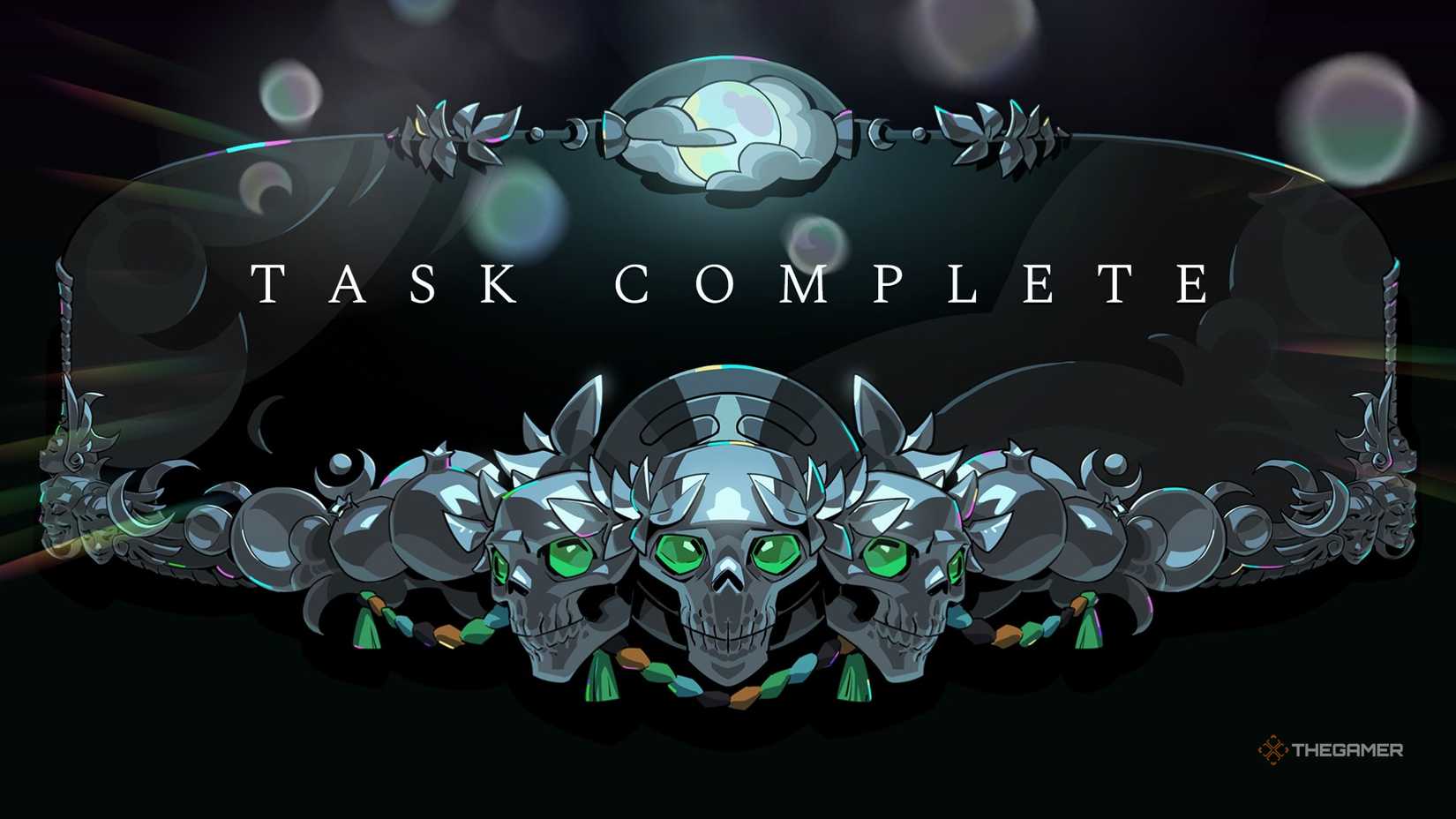 Just as the story ends in Hades 2, the task is completed across the menu.