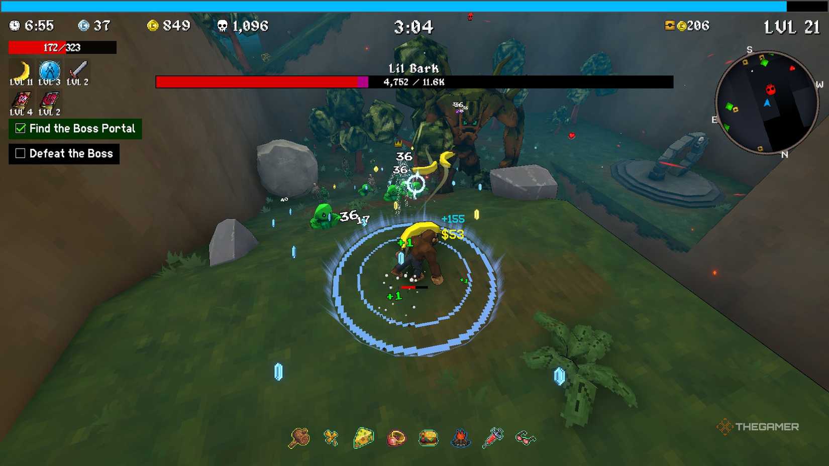 Lilling a lil baby owner in MEGabonk.