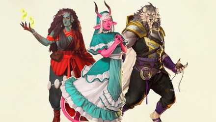 Taisha Roy, Tyrani, and Theor Pridezier.