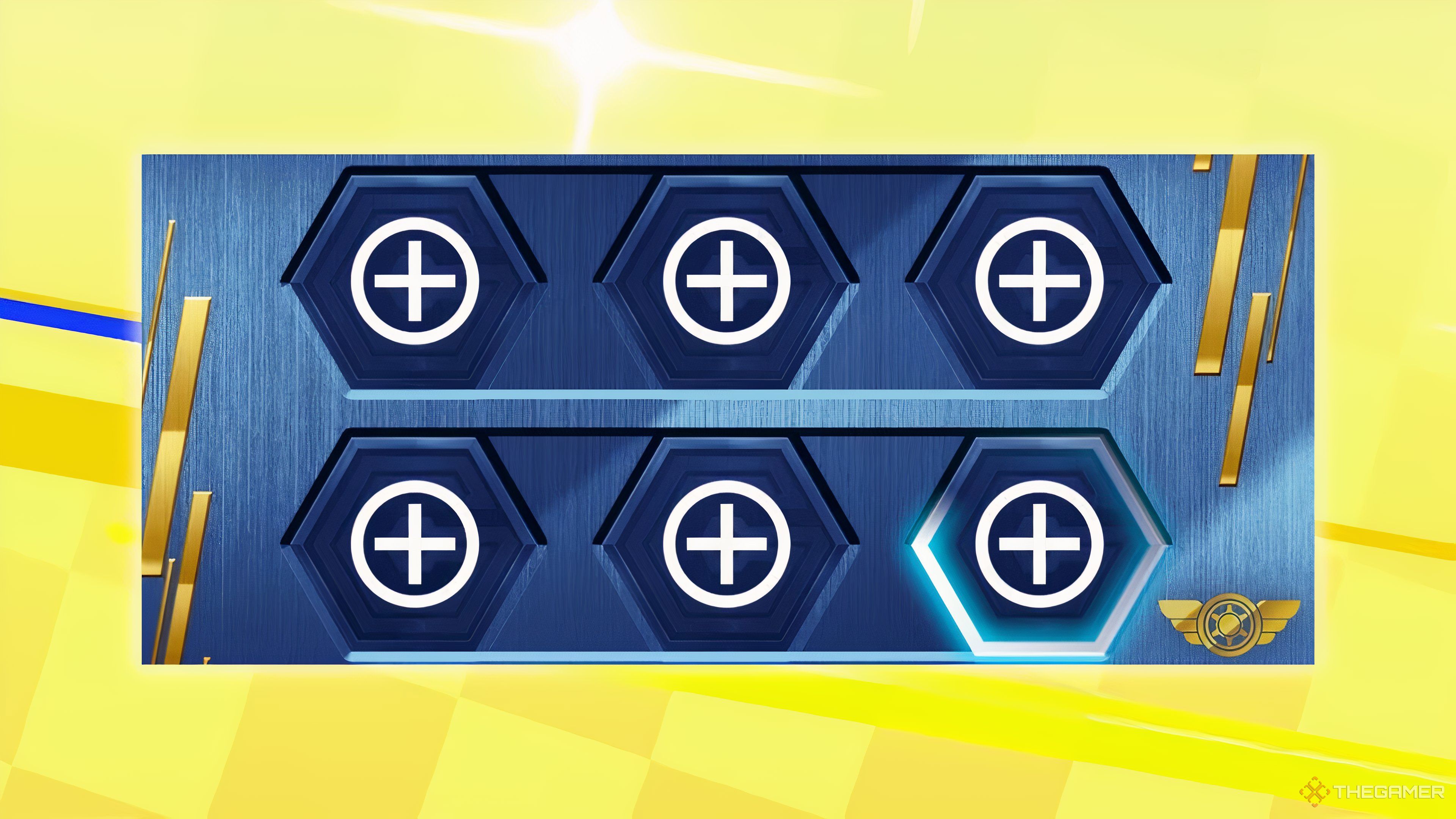 A Master Gadget Plate from Sonic Racing CrossWorlds.