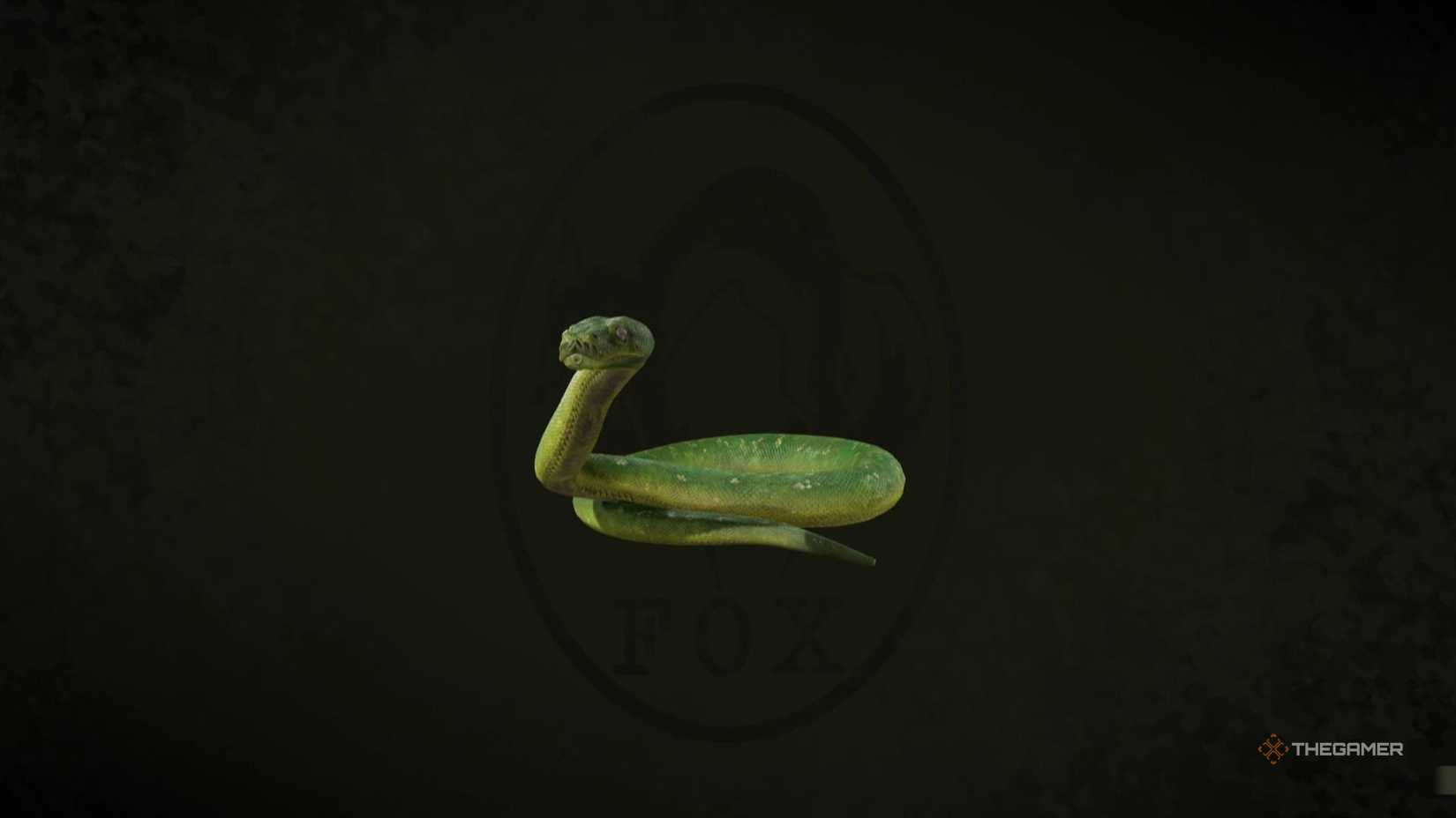 Snake in the metal gearbox fixed delta snake fir.