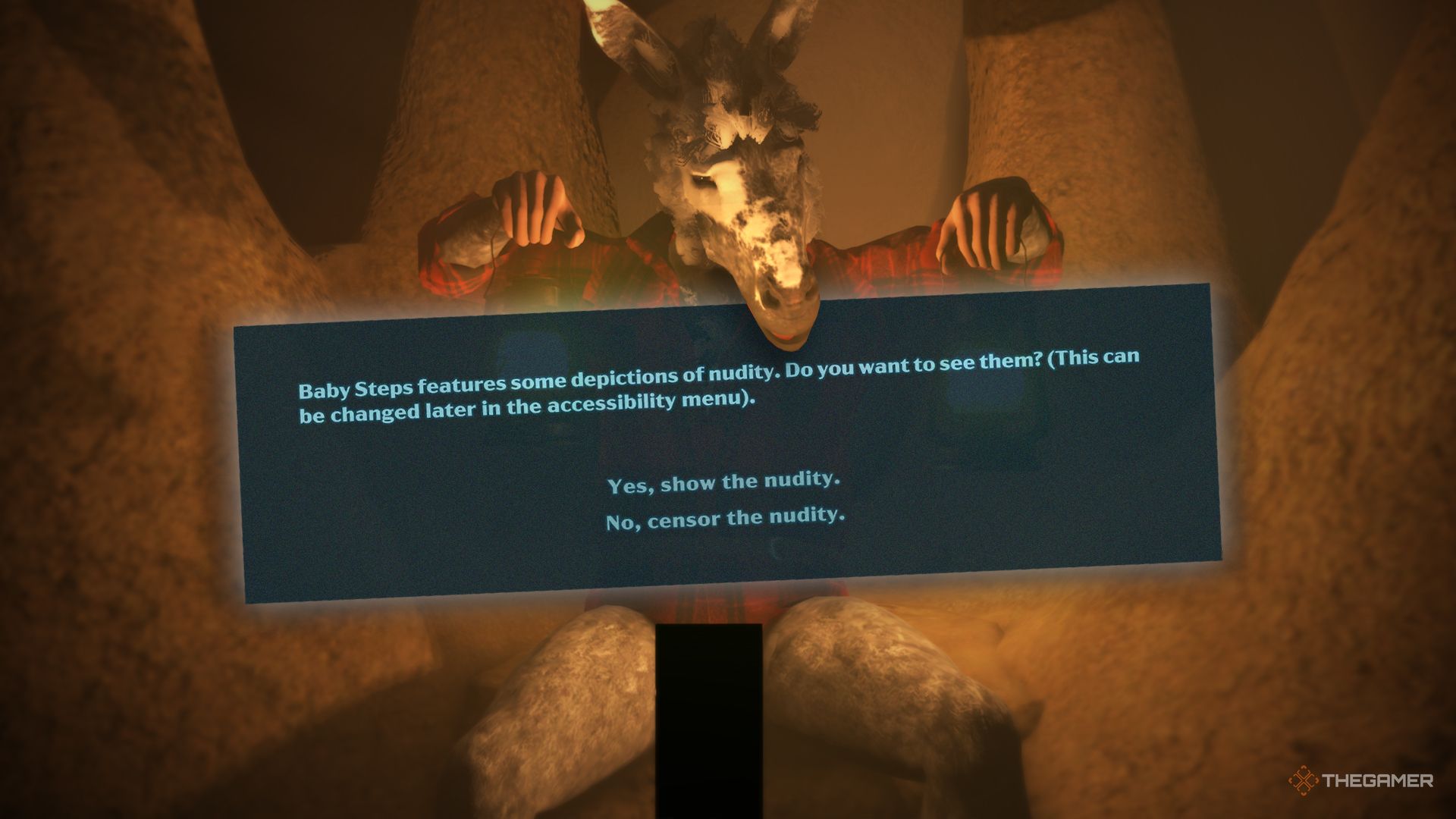 PSA: Censor The Nudity In Baby Steps
