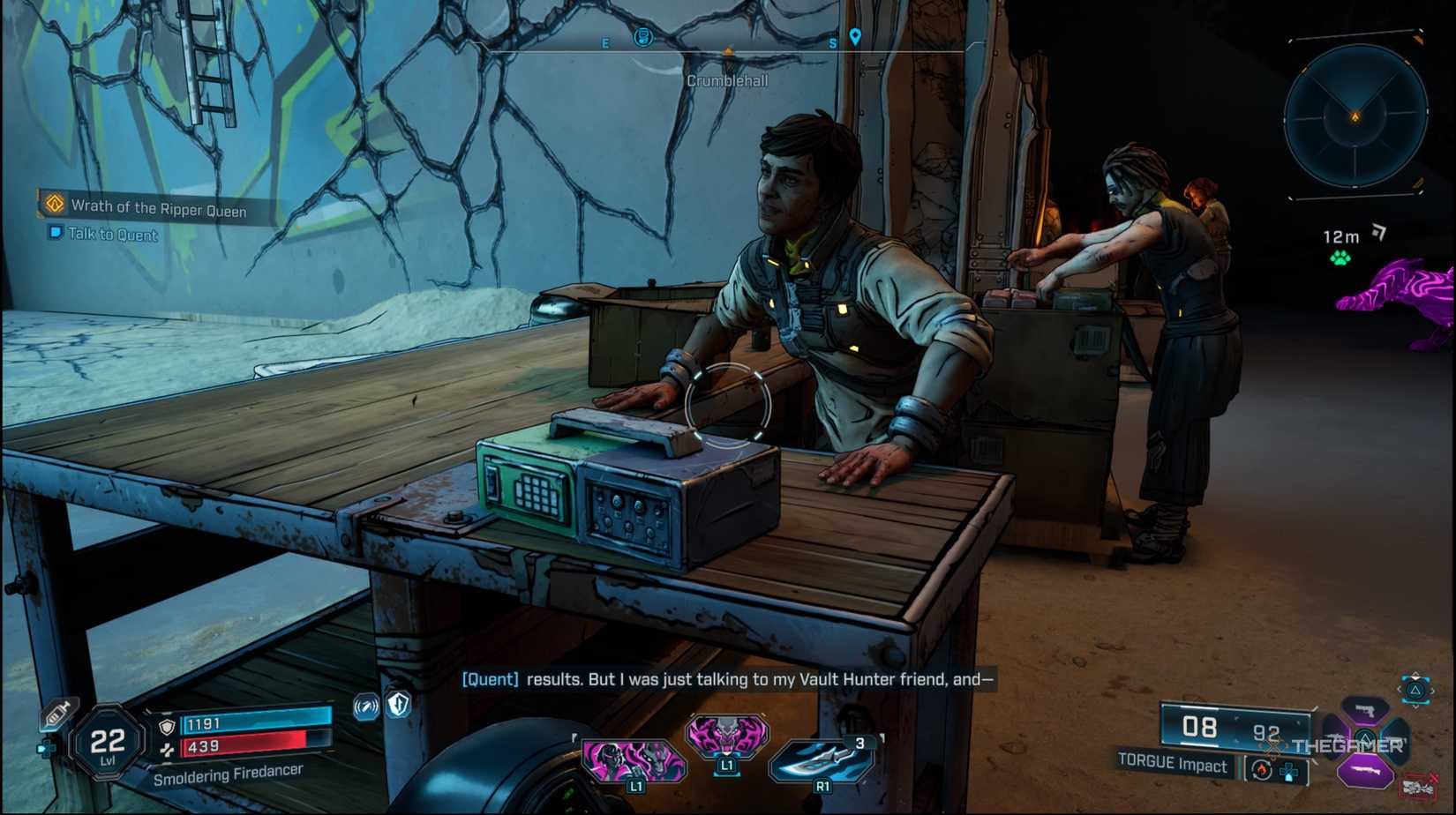 Borderlands 4 Ripper Tech How To Start The Ripper Queen Storyline n In Borderlands 4