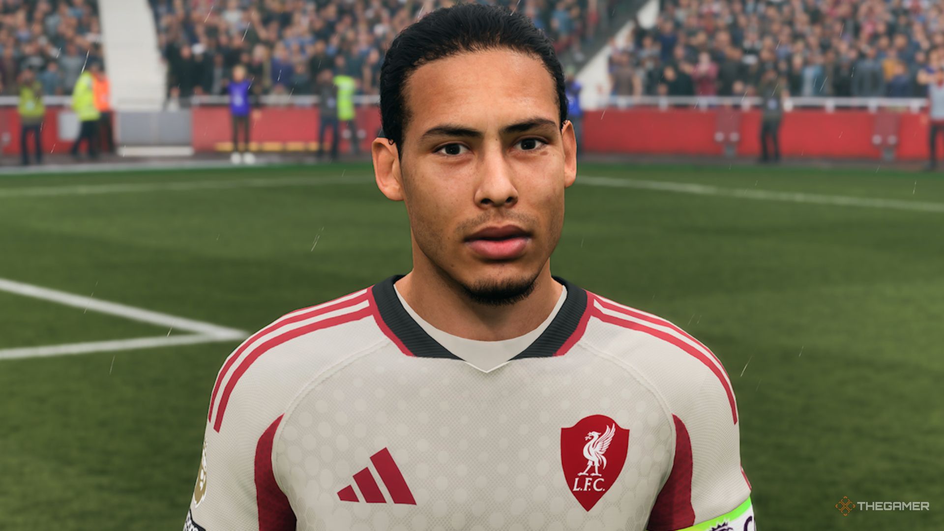 Close Up of Van Dijk in EA Sports FC 26.