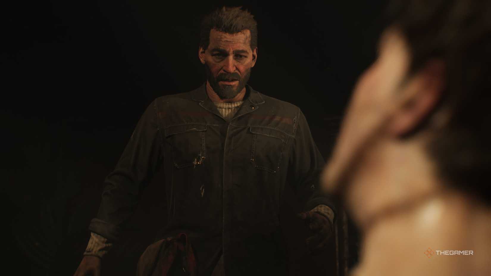 Looking at his sick brother in CRunos: the new morning.