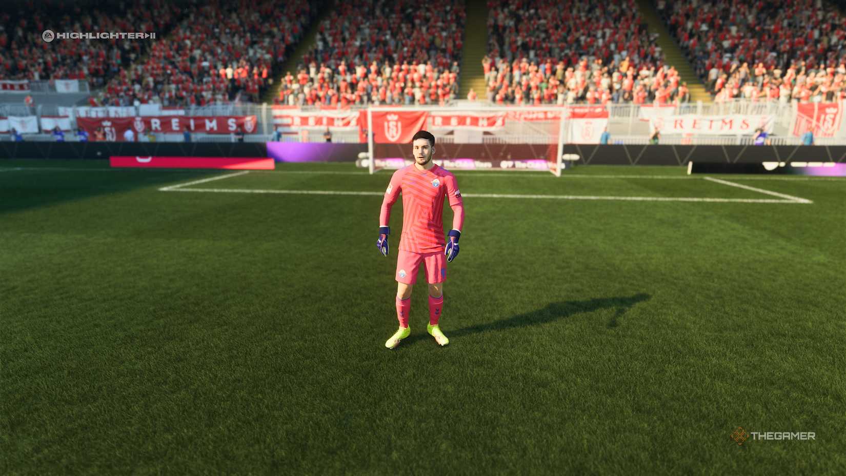 Dennis Seimen was standing in the box of EA SPORTS FC 26.