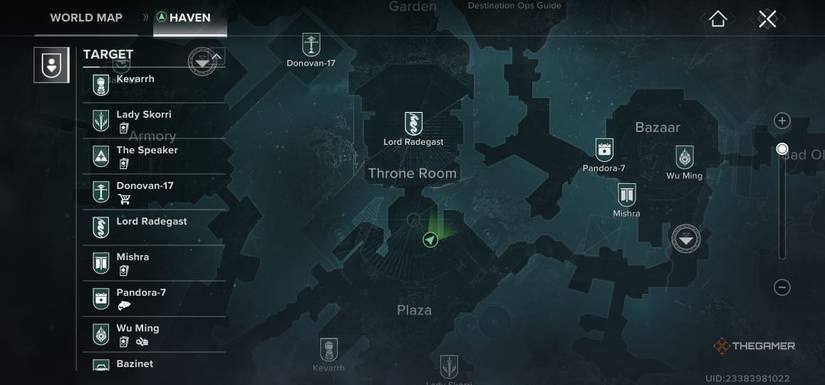 Is it showing the entrance of the throne at Destiny: RISING.