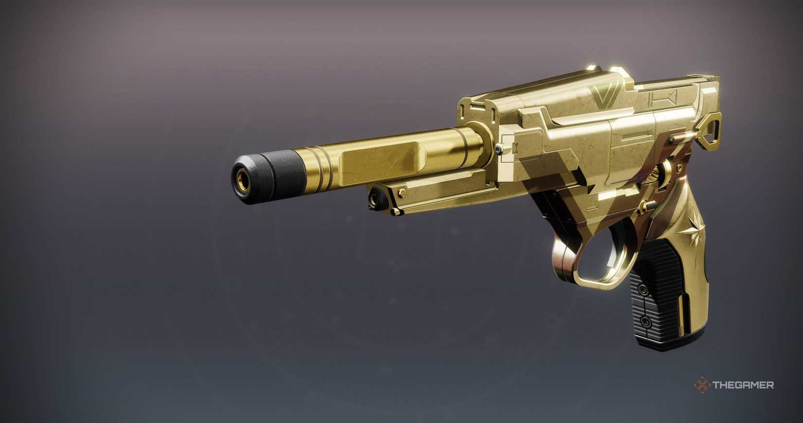 Unfall sidearm in Destiny 2.