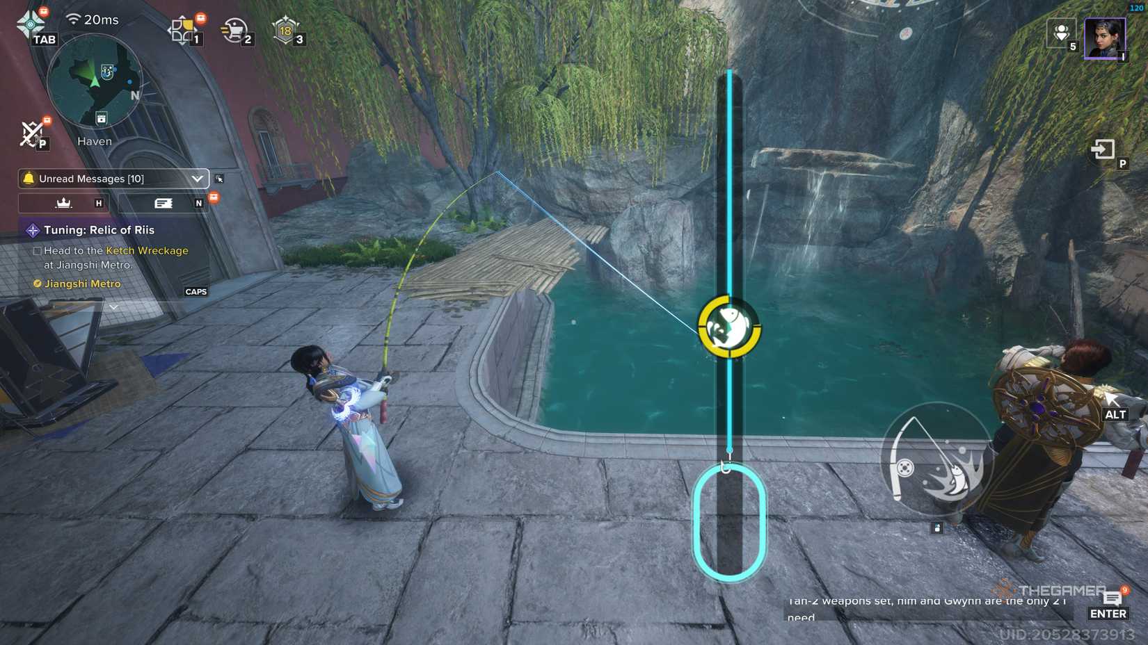 How To Fish In Destiny: Rising