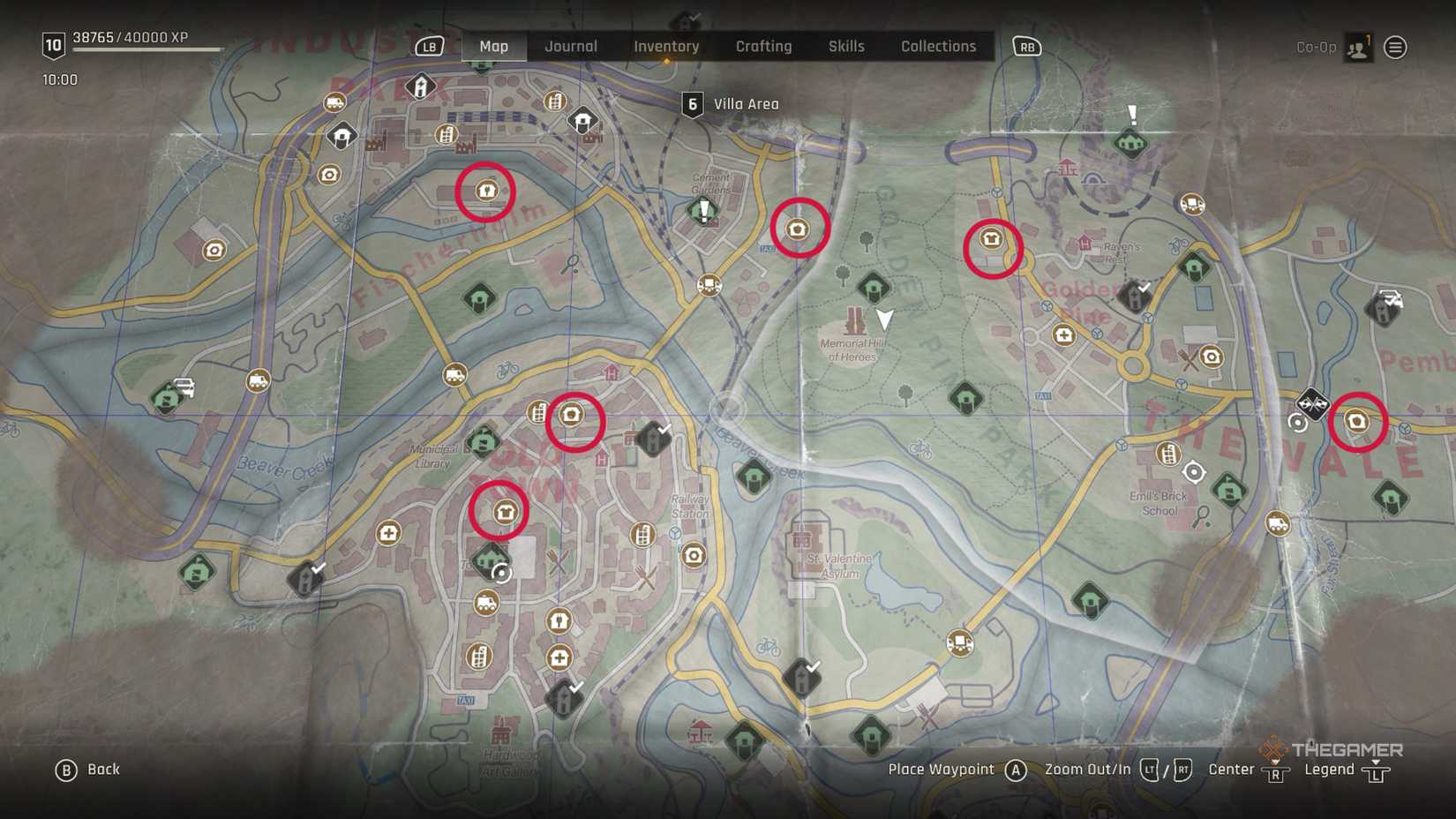 Dying lighting beast cleaner armor location.