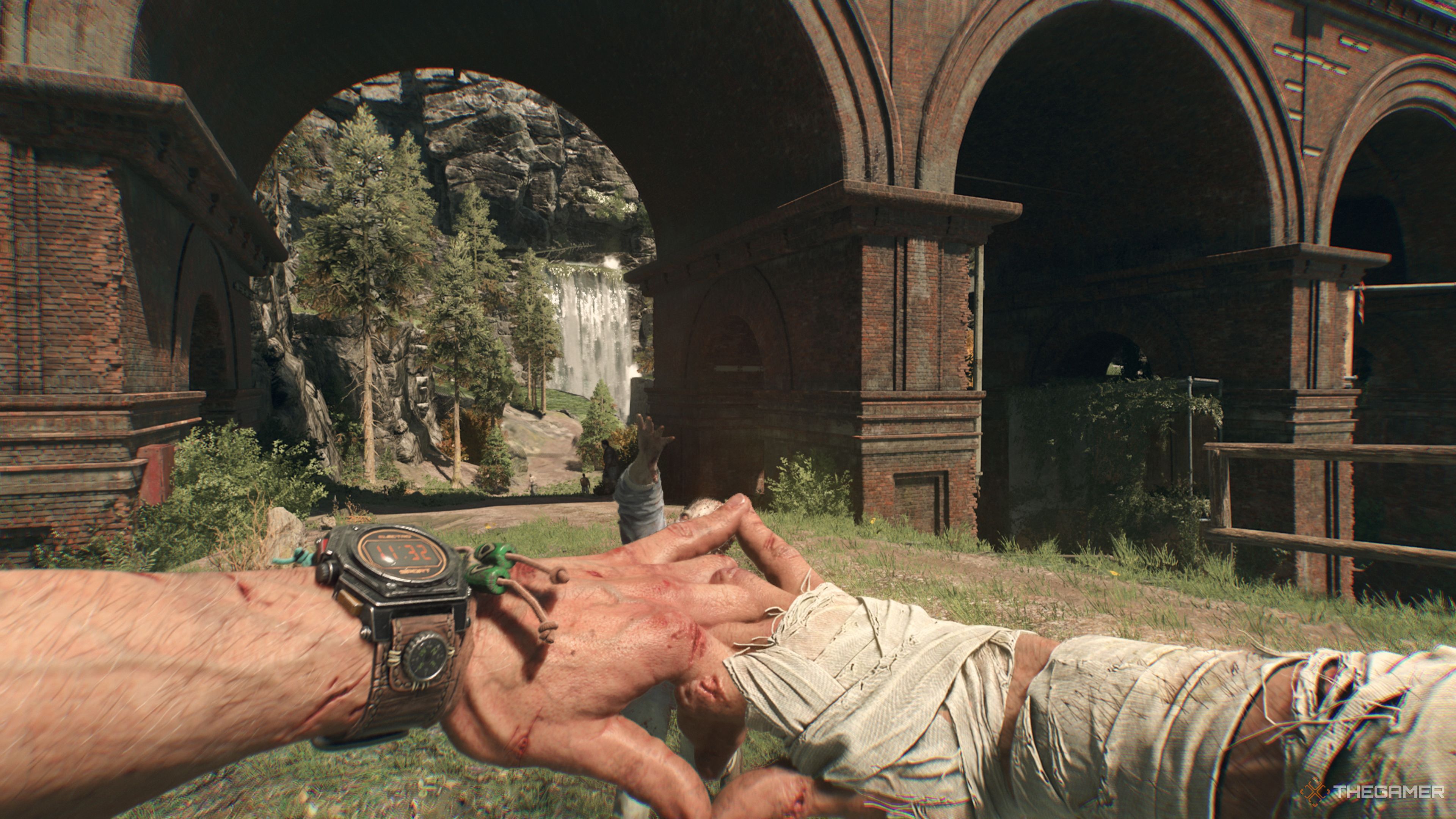 Kyle using the Last Hand of gloVA in Dying Light: The Beast.