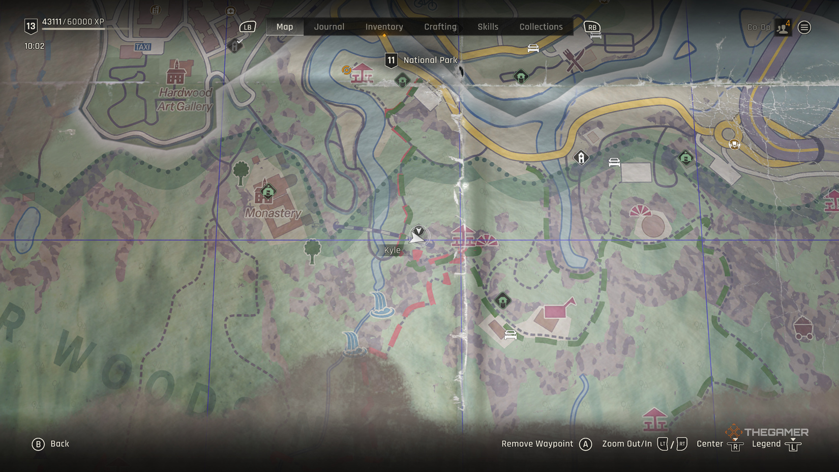 Location of Last Hand of Day Reason: An animal's animal.