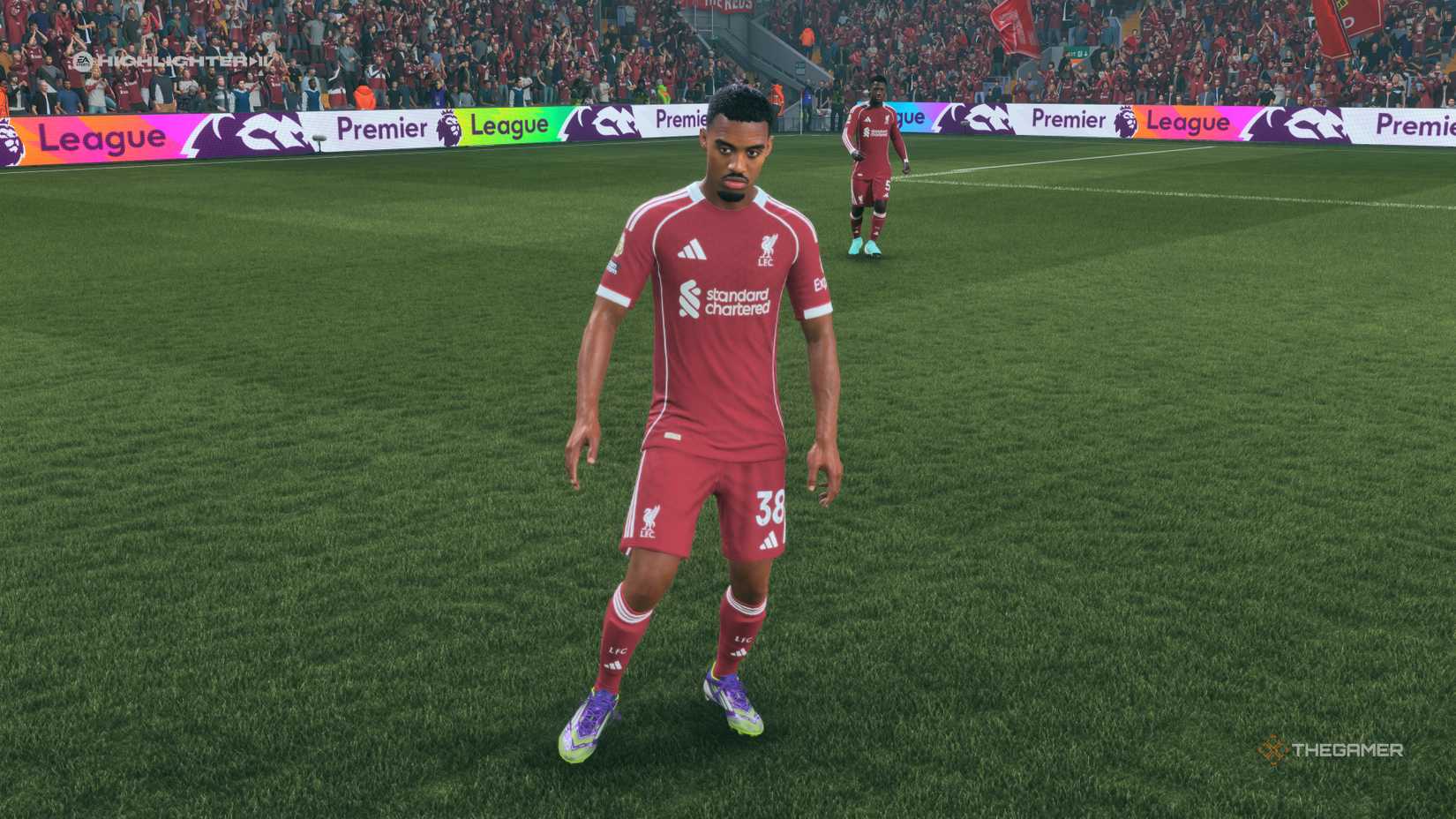 The best defensive midfielder Ryan Gravenberch in the pitch of EA SPORTS FC 26.