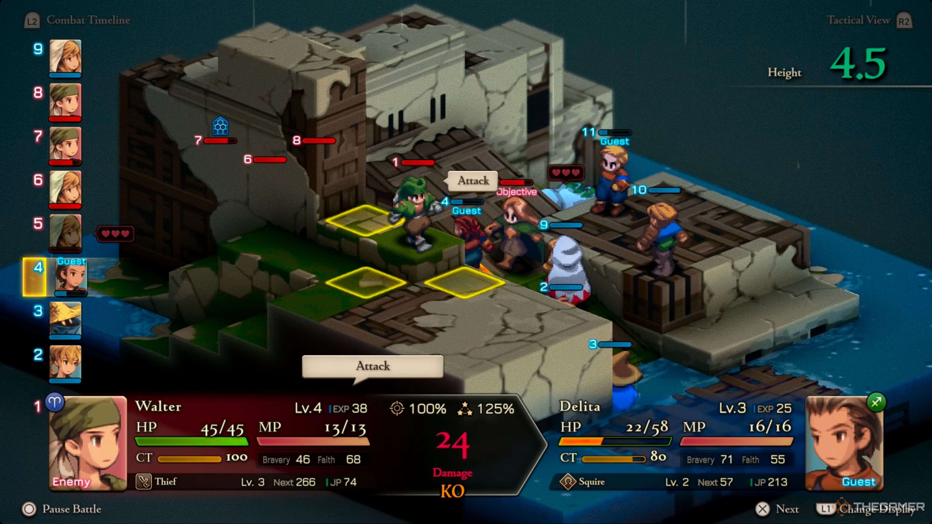 How To Complete Brigands' Den In Final Fantasy Tactics: The Ivalice ...