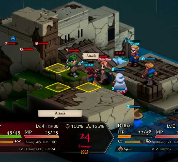 Milleuda How To Complete Brigands' Den In Final Fantasy Tactics: The Ivalice ...