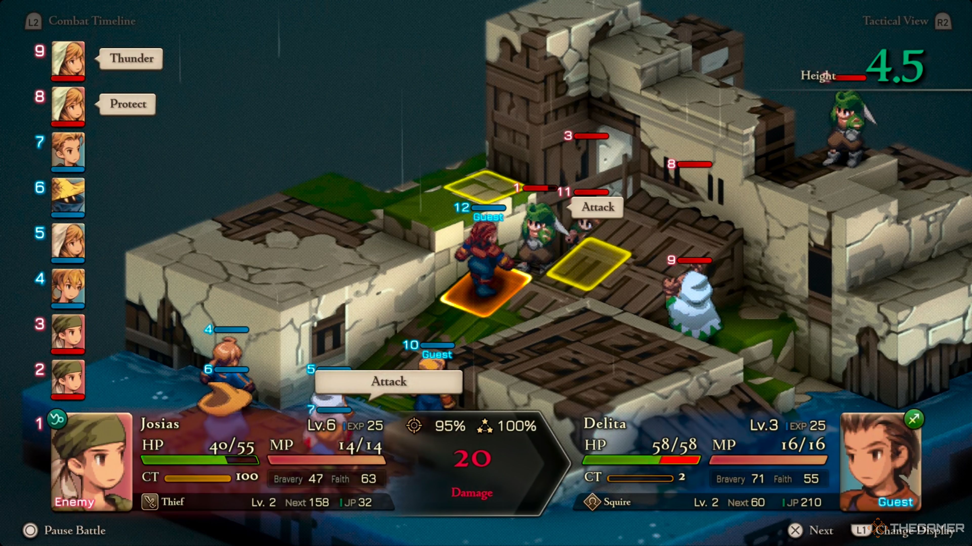 How To Complete Brigands' Den In Final Fantasy Tactics: The Ivalice ...