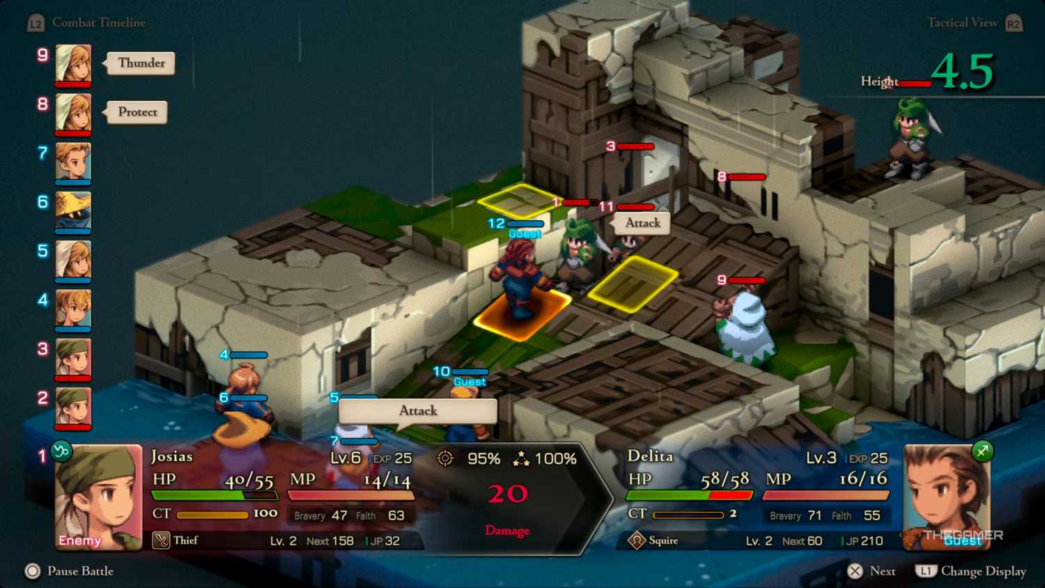 Milleuda How To Complete Brigands' Den In Final Fantasy Tactics: The Ivalice ...