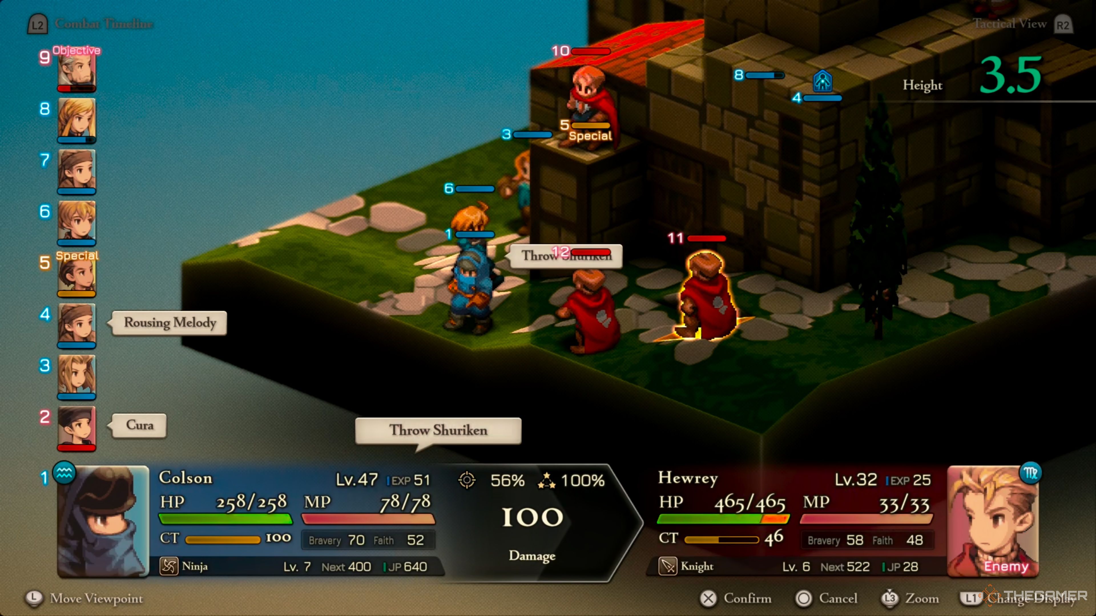 How To Complete Outlying Church In Final Fantasy Tactics: The Ivalice  Chronicles, image size:1500x844