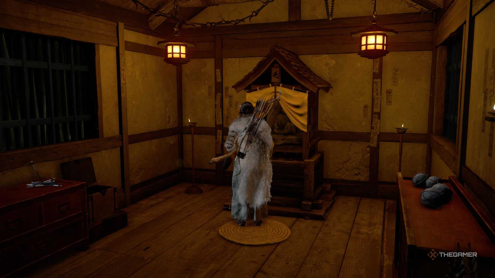 Sentinel Ghost How To Get Inside The Small Building In The Sentinel Forest In Ghost Of ...