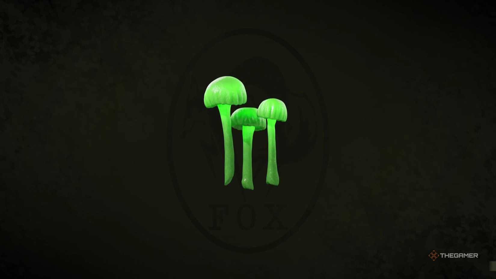 Glowing mushrooms in a metal gearbox solid delta snake eater.
