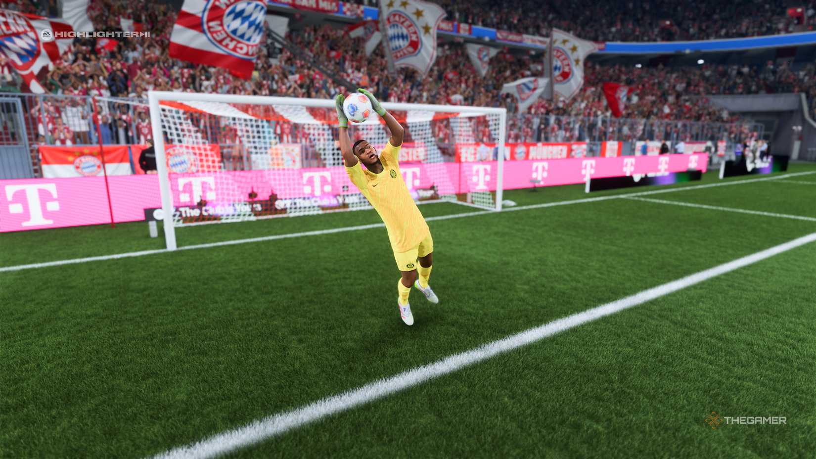 Guillaume is holding a ball in EA SPORTS FC 26.
