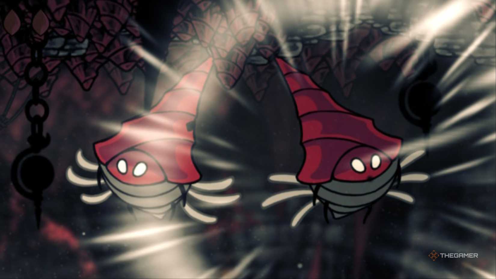 The Great Conchflies roar during their introduction in Hollow Knight: Silksong.