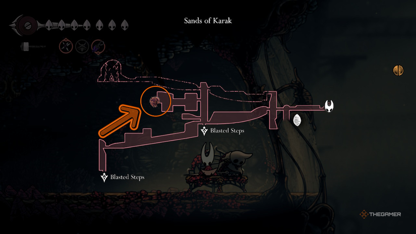 Courers Rasher How To Deliver The Courier Rasher In Hollow Knight: Silksong.