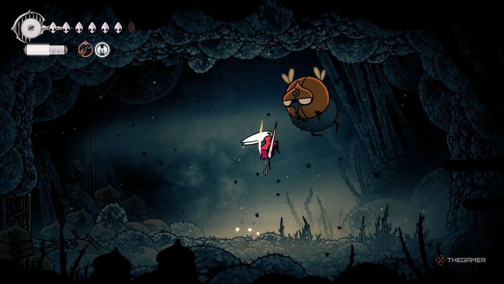 Hollow Knight Silksong fight before Broodmother.