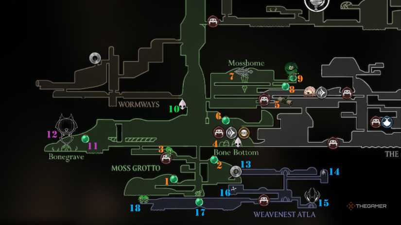 Where To Find All Mossberries In Hollow Knight Silksong Where To Find All Mossberries In Hollow Knight Silksong