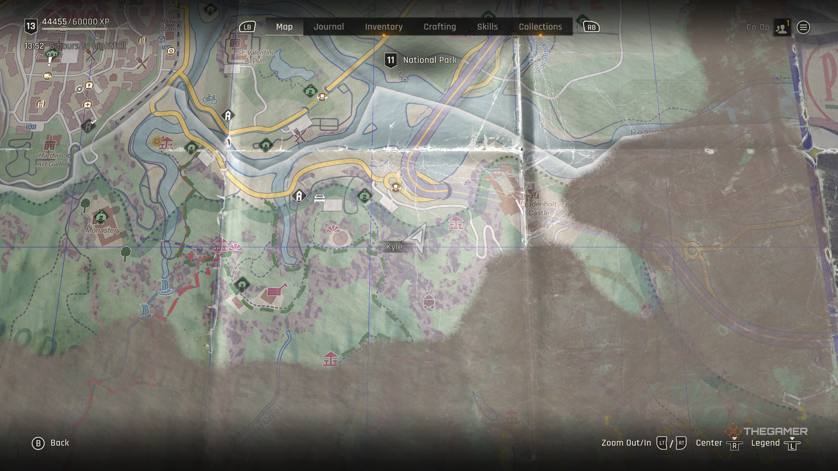 A Grove in Dying Light: The Beast.