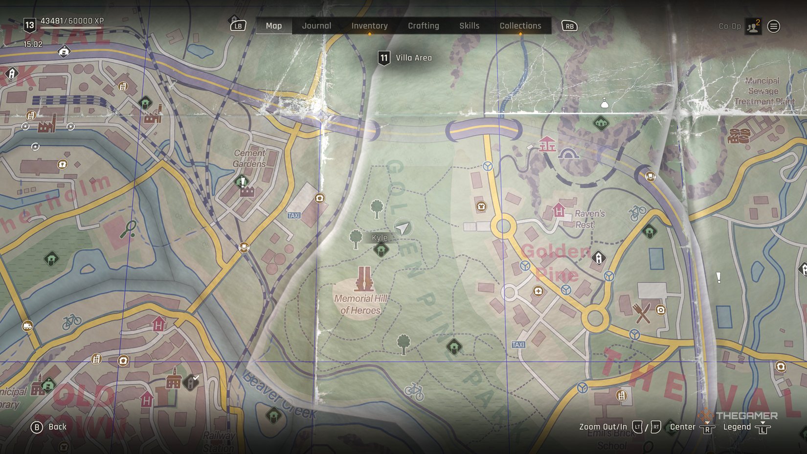 Location of the place of death, animal.