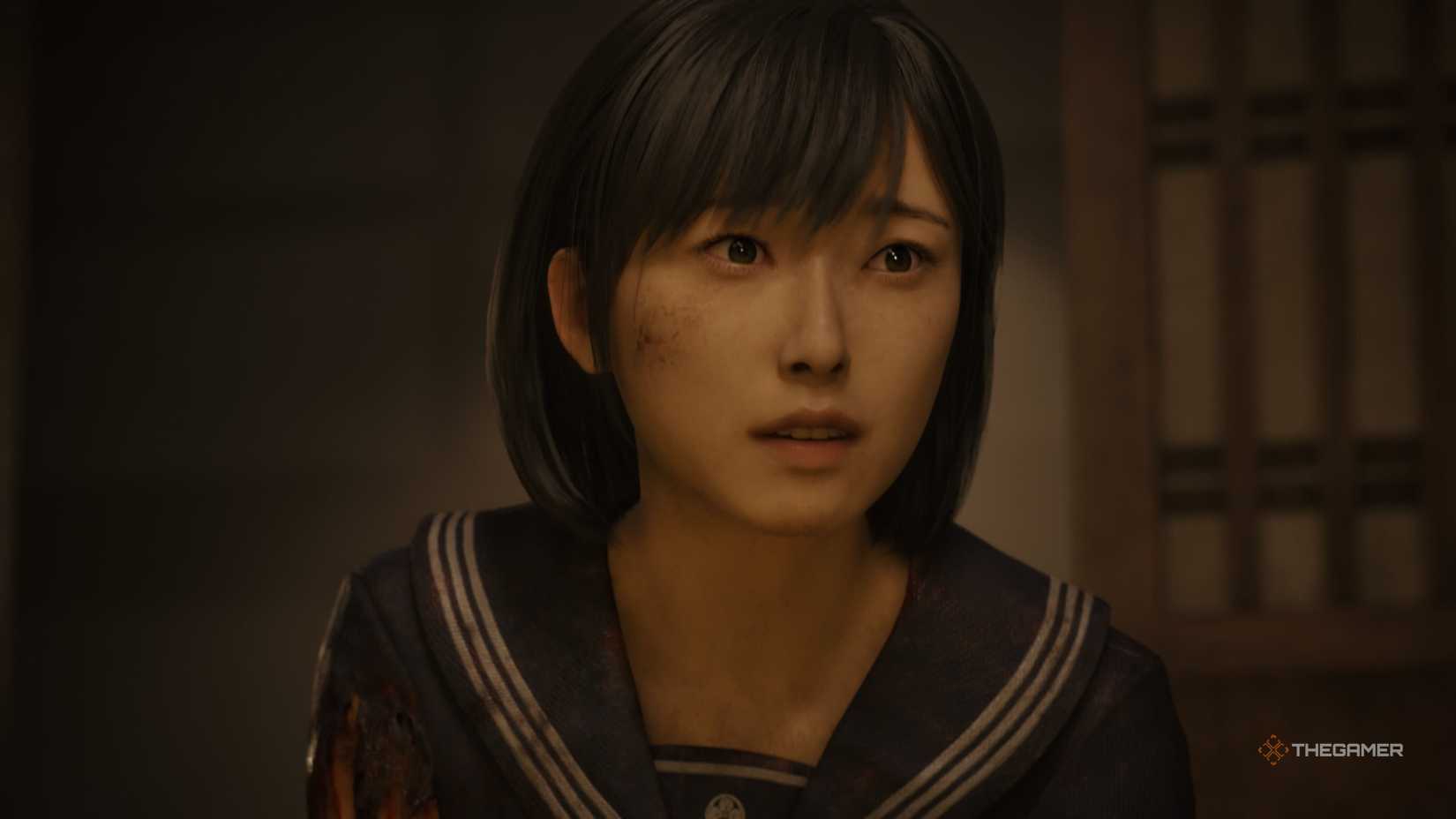 Himiko returns to his childhood home in Silent Hill f. 