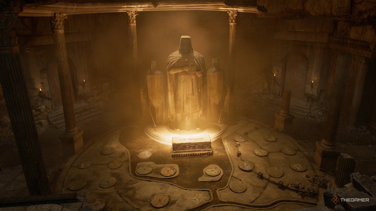 How To Complete The Tomb Of Gibborim Puzzle In Indiana Jones And The Great Circle: The Order Of Giants